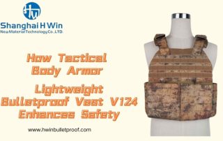 How Tactical Body Armor Lightweight Bulletproof Vest V124 Enhances Safety