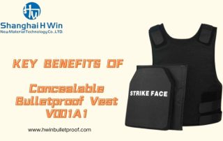 Key Benefits Of Concealable Bulletproof Vest V001A1