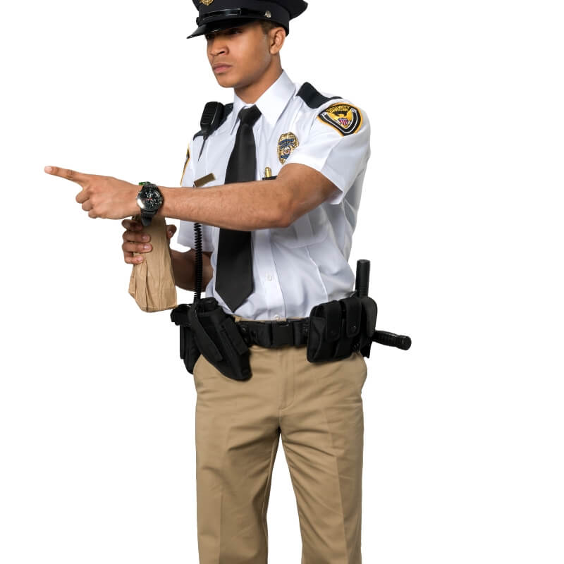 Law enforcement concealable bulletproof vest